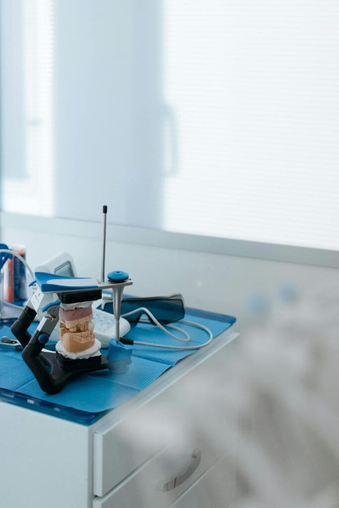 Prosthodontist focused on detailed dental laboratory and restoration work